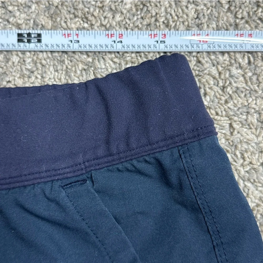 Public Rec Flex Shorts 36 navy blue pockets lined athletic workout Athleisure